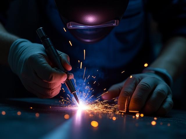 Soldadura TIG de alta calidad en un sistema de escape de titanio